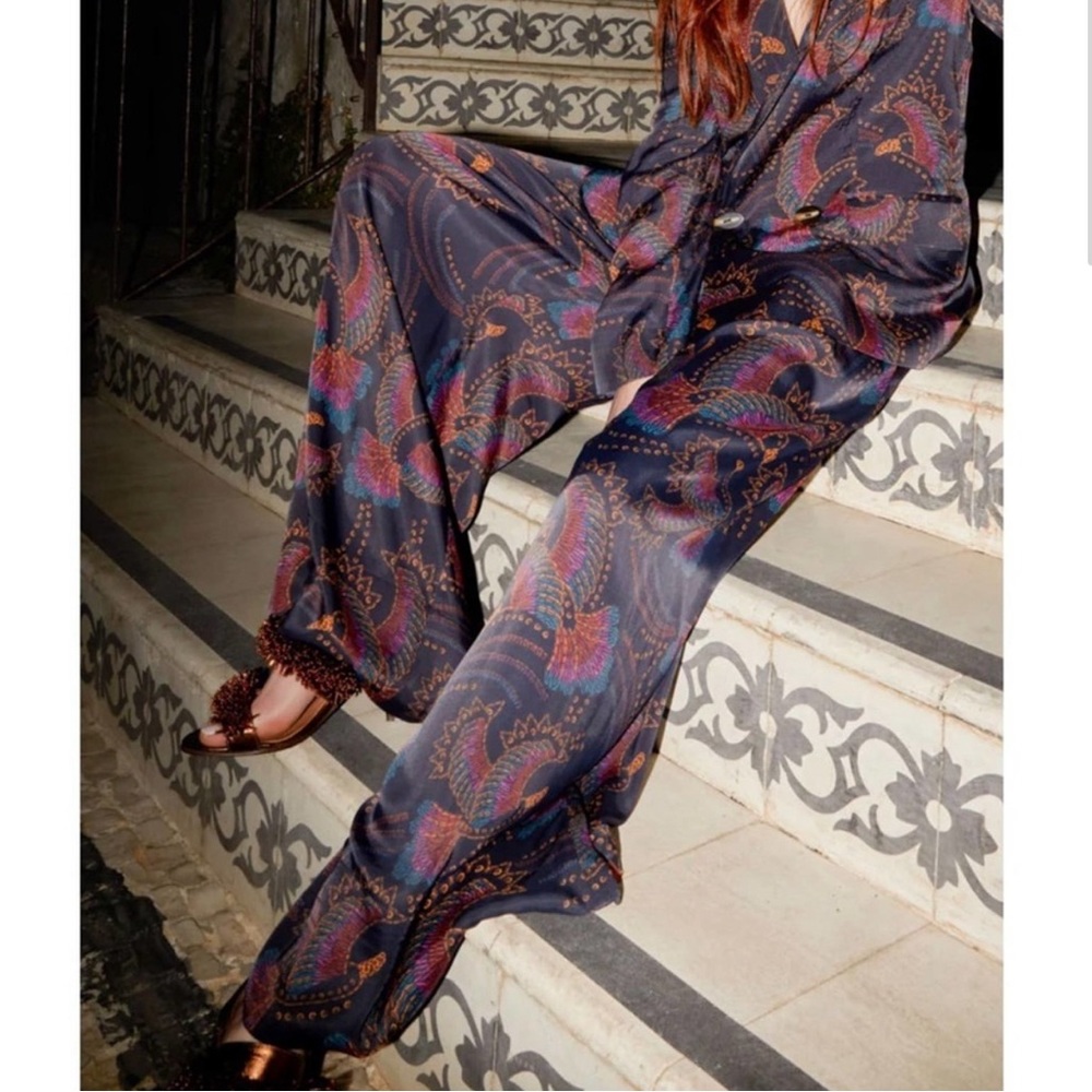 ISO!!!! Farm Rio Sequin Toucan Pants size large or XL